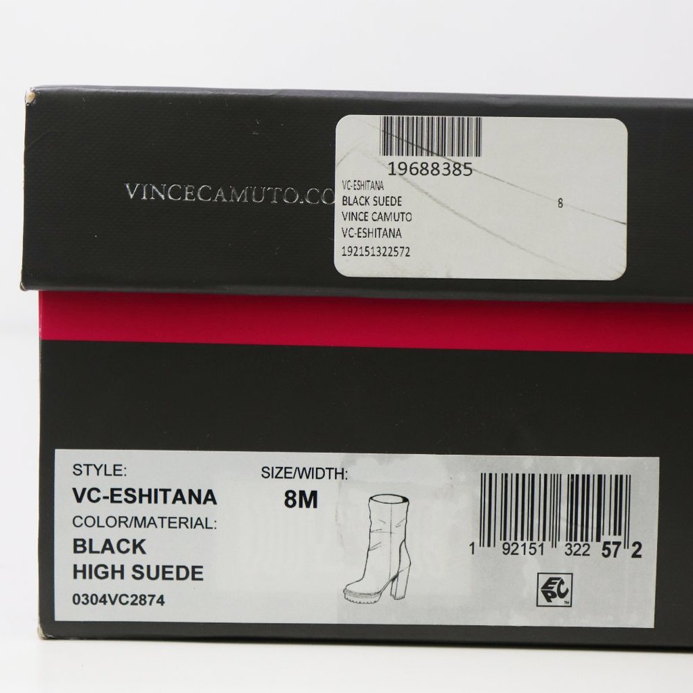 Nwt Vince Camuto Eshitana Platform Boot Suede Mid… - image 4